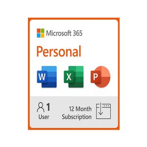 Microsoft 365 Personal | 12-Month Subscription, 1 person | Word, Excel, PowerPoint | 1TB OneDrive cloud storage | PC/Mac